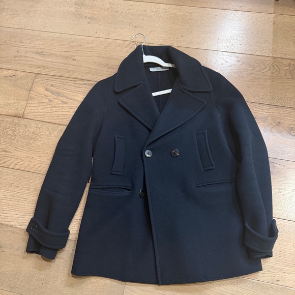 Vince Jackets & Blazers - Vince Wool Navy Peacoat - Size 2